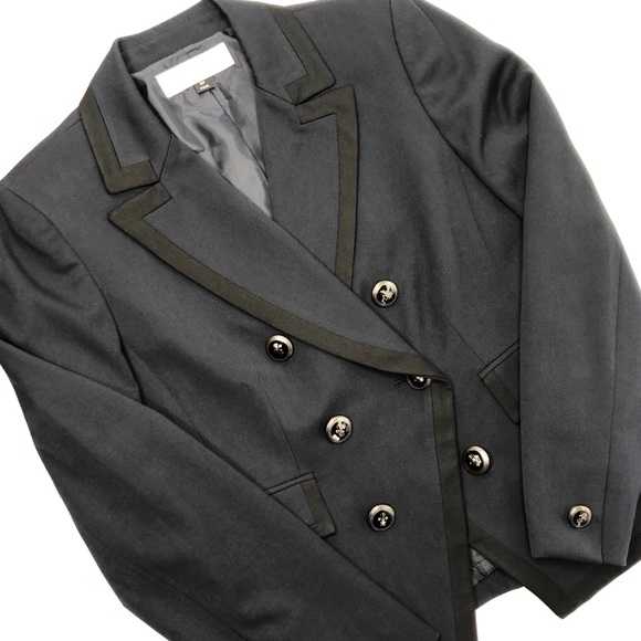 tahari double breasted blazer